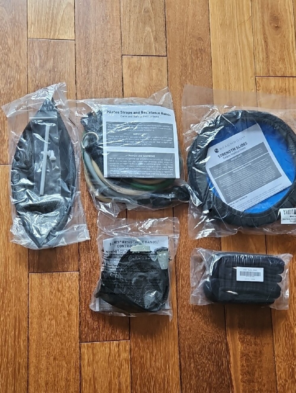 Beachbody Pilates Strength Slides & Exercise Bands
